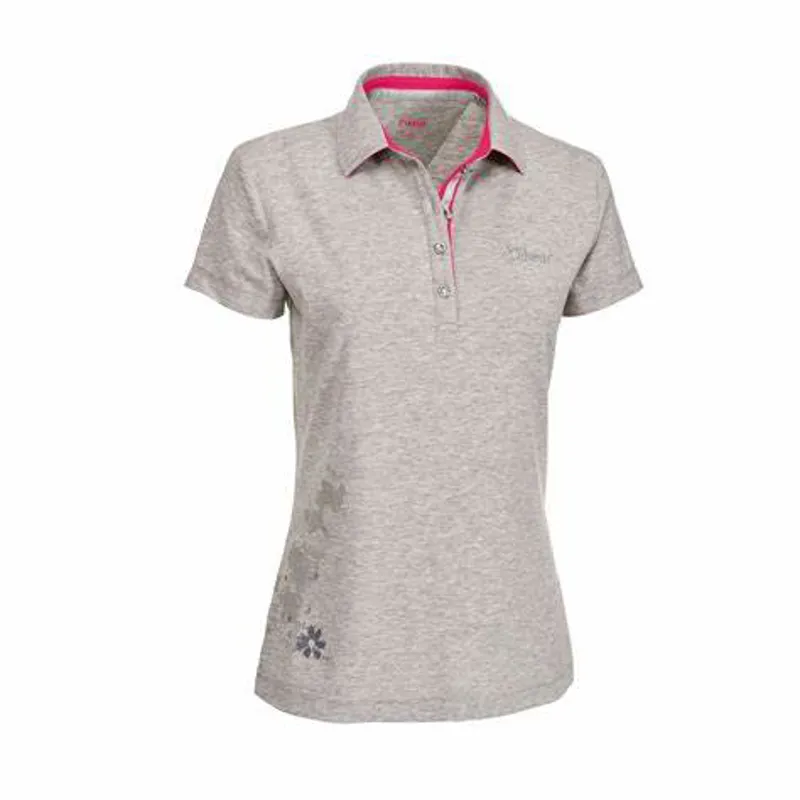 Pikeur Yvonne Ladies Polo Shirt - Grey 